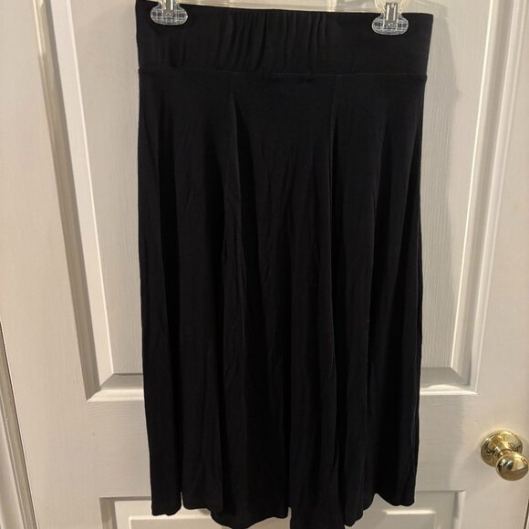 Living Doll Los Angeles Women's Black Elastic Waist Skirt ~ Medium ~ NWT - Picture 3 of 4